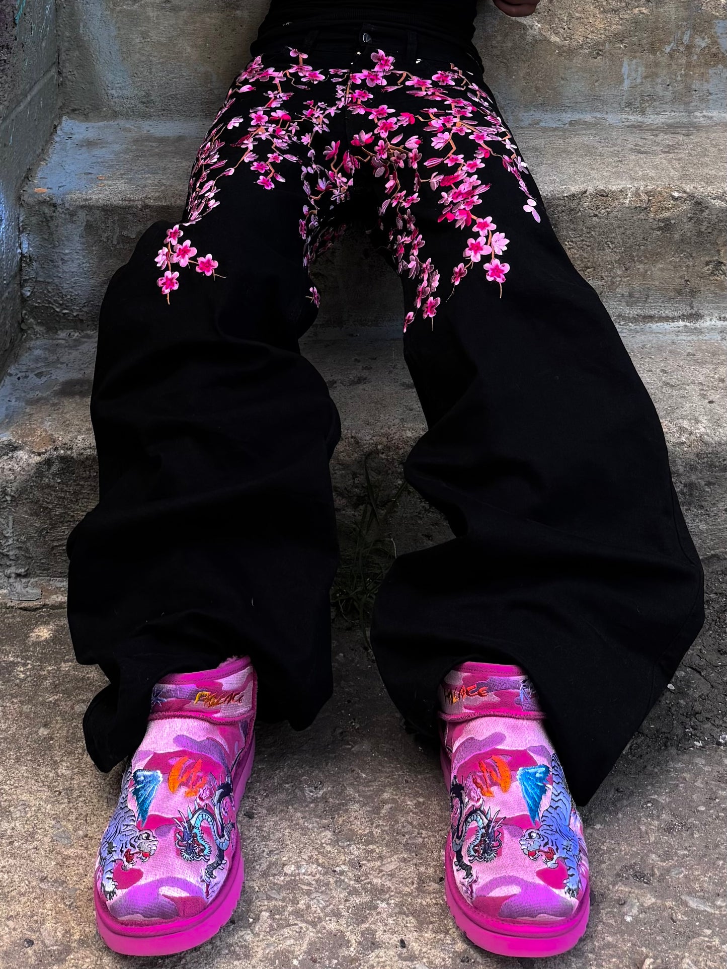 Cherry Blossom Denim